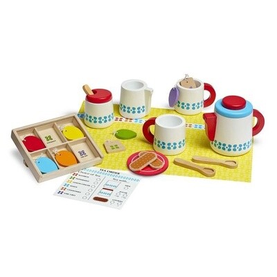 Melissa &amp; Doug steep &amp; serve tea set