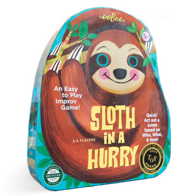eeBoo Sloth in a Hurry Game