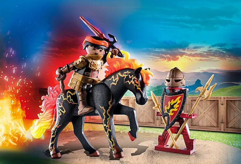 Playmobil Burnham Raiders- Fire Knight