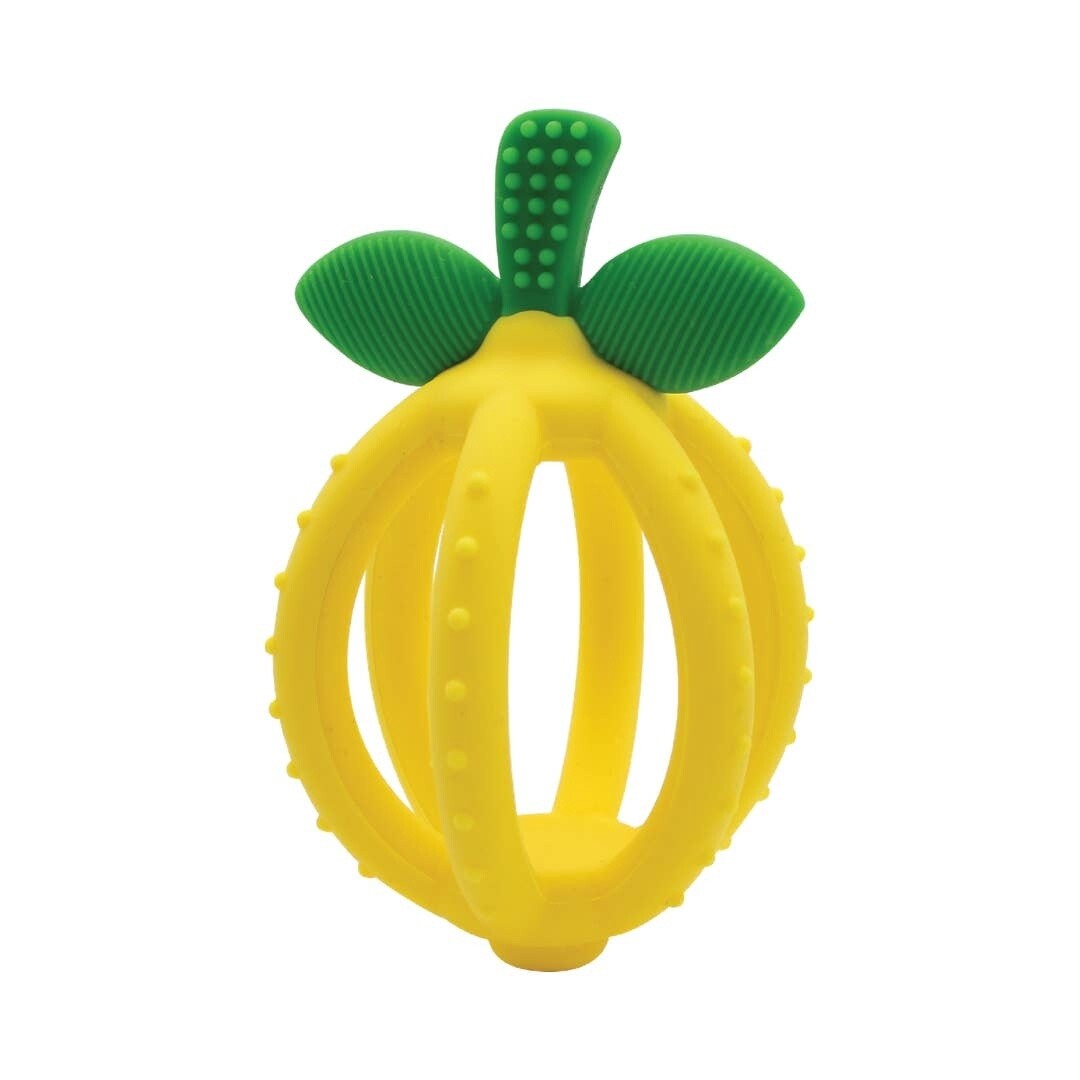 Itsy Ritzy Lemon Teething Ball Baby Teether