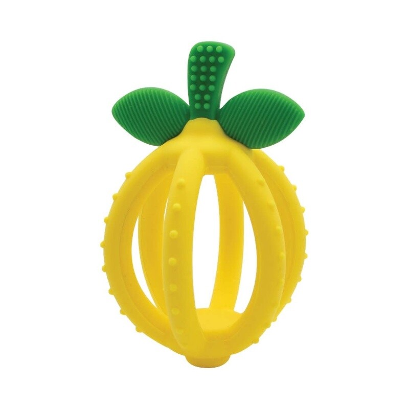 Itsy Ritzy Lemon Teething Ball Baby Teether
