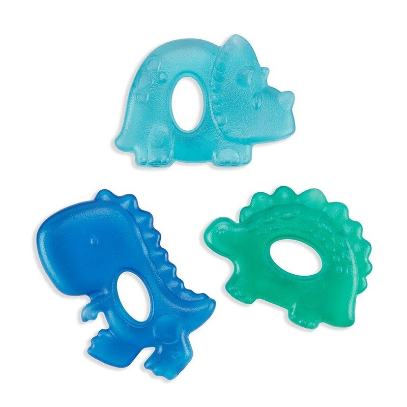 Itzy Ritzy - Cutie Coolers  Dino Water Filled Teethers (3-pack)