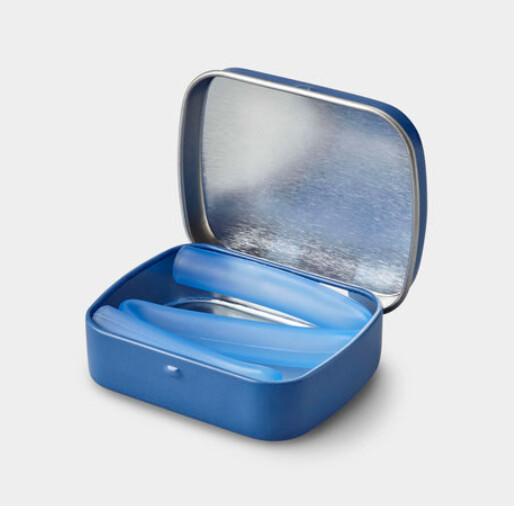 GoSili silicone straw tin