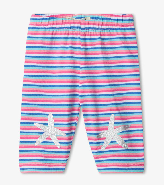Hatley Summer Stripes Baby Capri Leggings