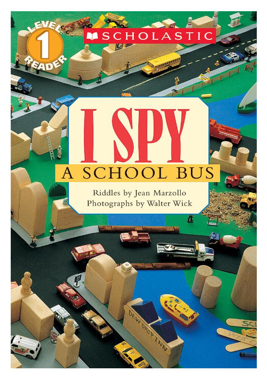 I Spy Paperback- School Bus