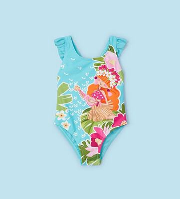 Mayoral Hula Girl Swimsuit- Jade