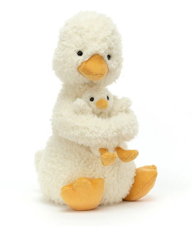 Jellycat Huddles Duck &amp; Baby