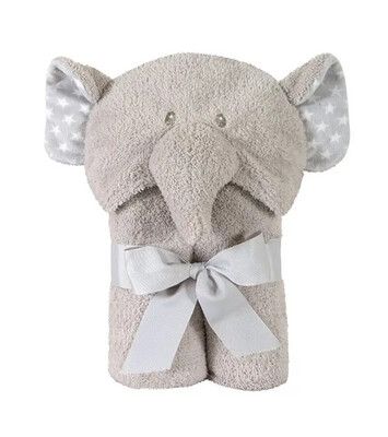 StephanBaby hooded towel- elephant