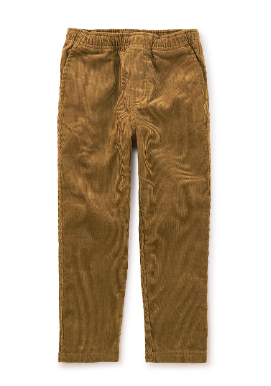 Tea Corduroy Pants- Raw Umber
