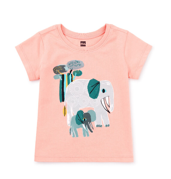 Tea Elephants Baby Tee