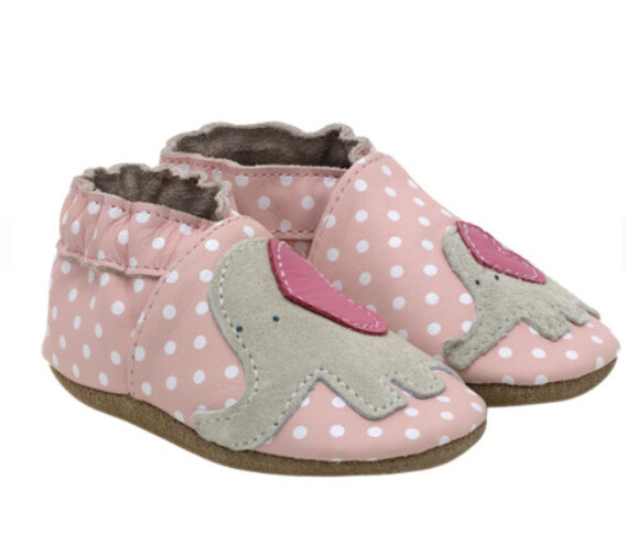 Robeez Girls Soft Sole Shoe- Lil Peanut