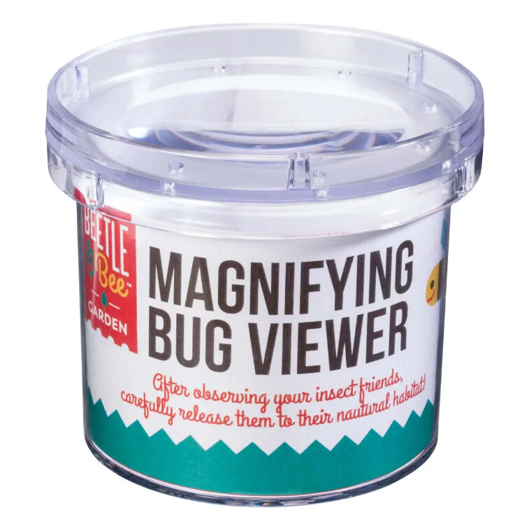 Magnifying bug viewer