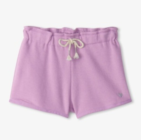 Hatley Paper Bag Shorts- Lilac
