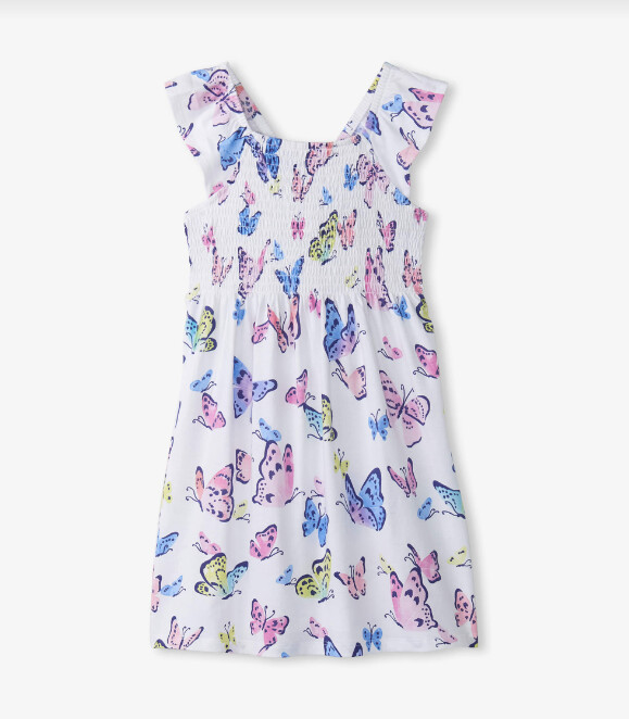 Hatley Butterfly Smocked Dress
