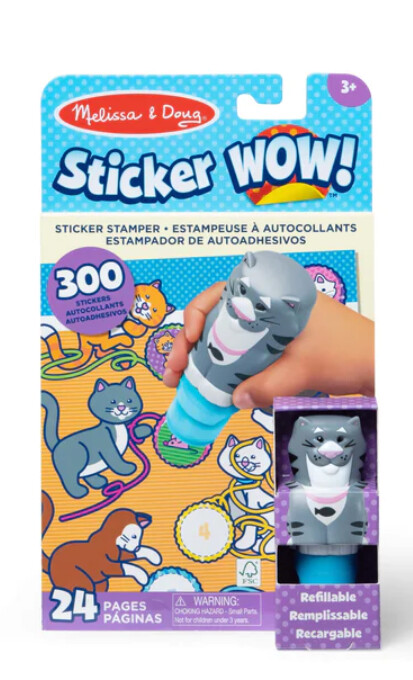 Melissa &amp; Doug Sticker Wow Activity Set- Cat