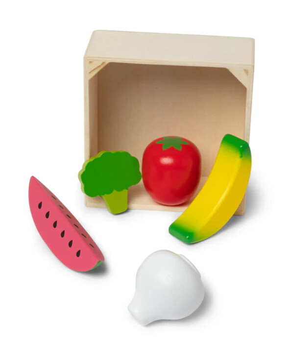 Melissa &amp; Doug Wooden Food Group Set- Produce