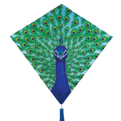 In The Breeze 30&quot; Diamond Kite- Peacock