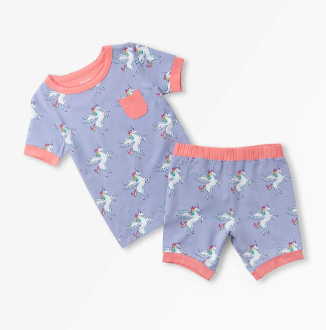 Hatley Pegasus Short Pj&#39;s- Lavender