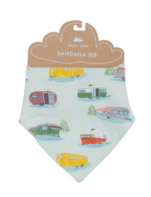 Angel Dear Bandana Bib- Vintage Campers