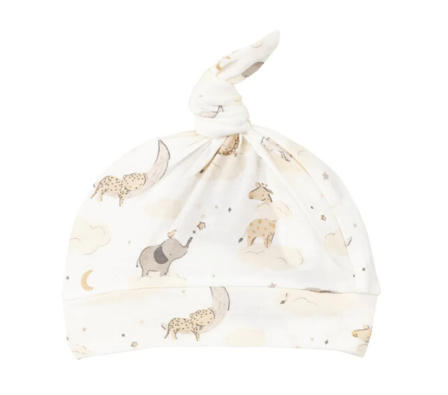 Angel Dear Knotted Hat- Dreamy Safari