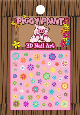 Piggy Paint Flower Nail Stickers