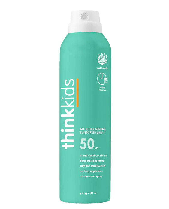 Thinksport Kids All Sheer Mineral Sunscreen Spray SPF 50