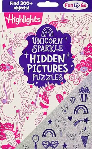Highlights Hidden Pictures Puzzles- Unicorn Sparkle