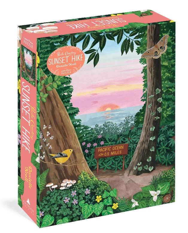 Pacific Coastin Sunset Hike Puzzle- 1000 Piece