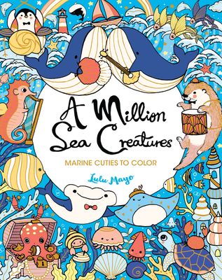 Million Sea Creatures Coloring Book