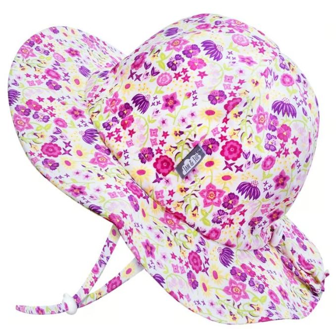 Jan &amp; Jul- Cotton Floppy Hat- Wildflower