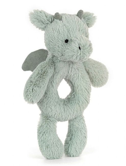 Jellycat Bashful Dragon Ring Rattle