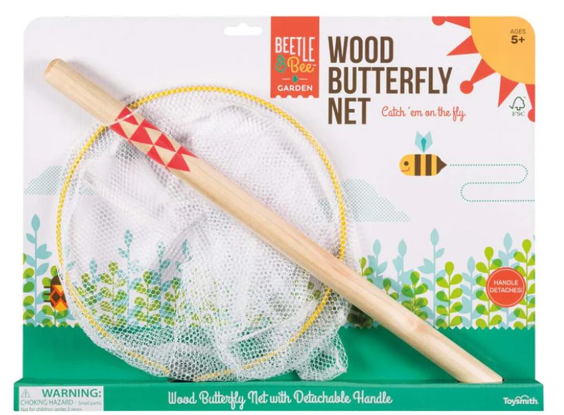 Beetle &amp; Bee Garden Butterfly Net