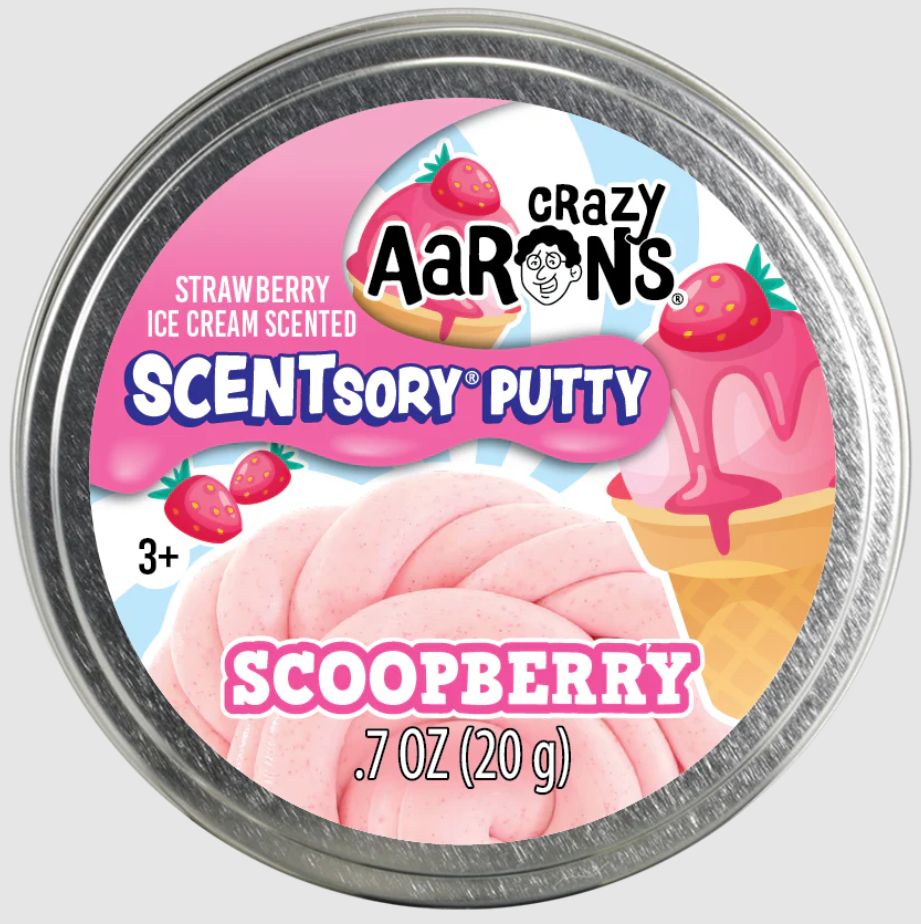 Crazy Aarons Sensory Putty- Scoopberry