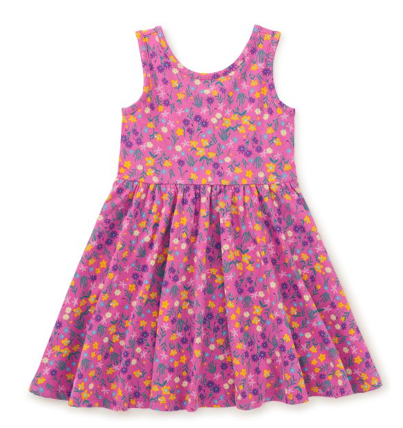 Tea Wildflower Sundress- Lilac