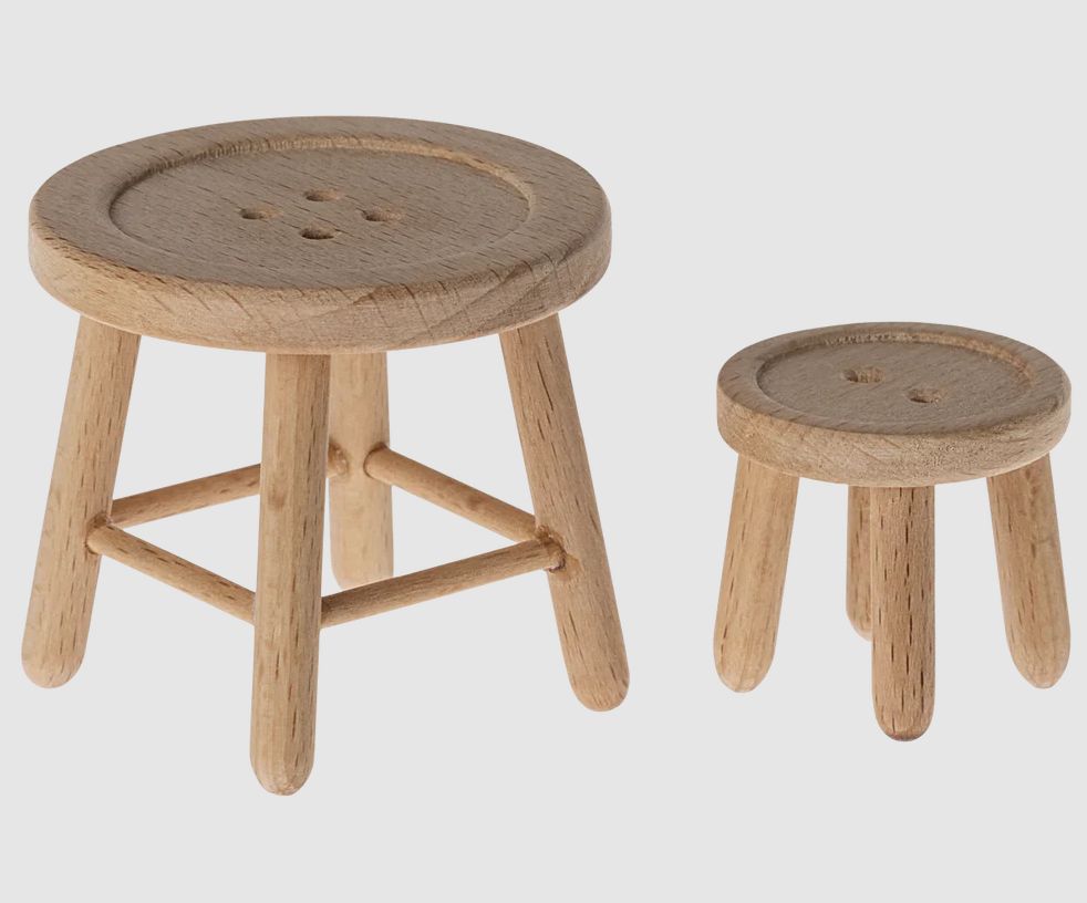 Maileg Table and Stool Set