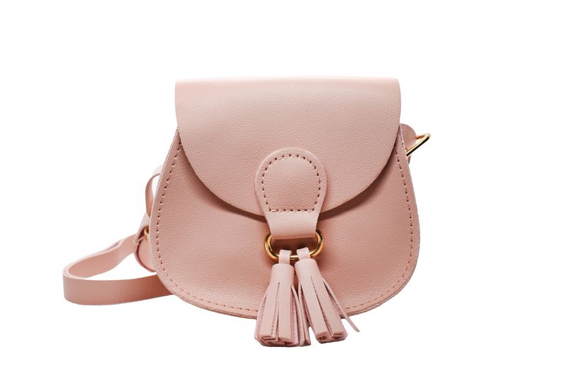 Pink Tassle Kids Purse