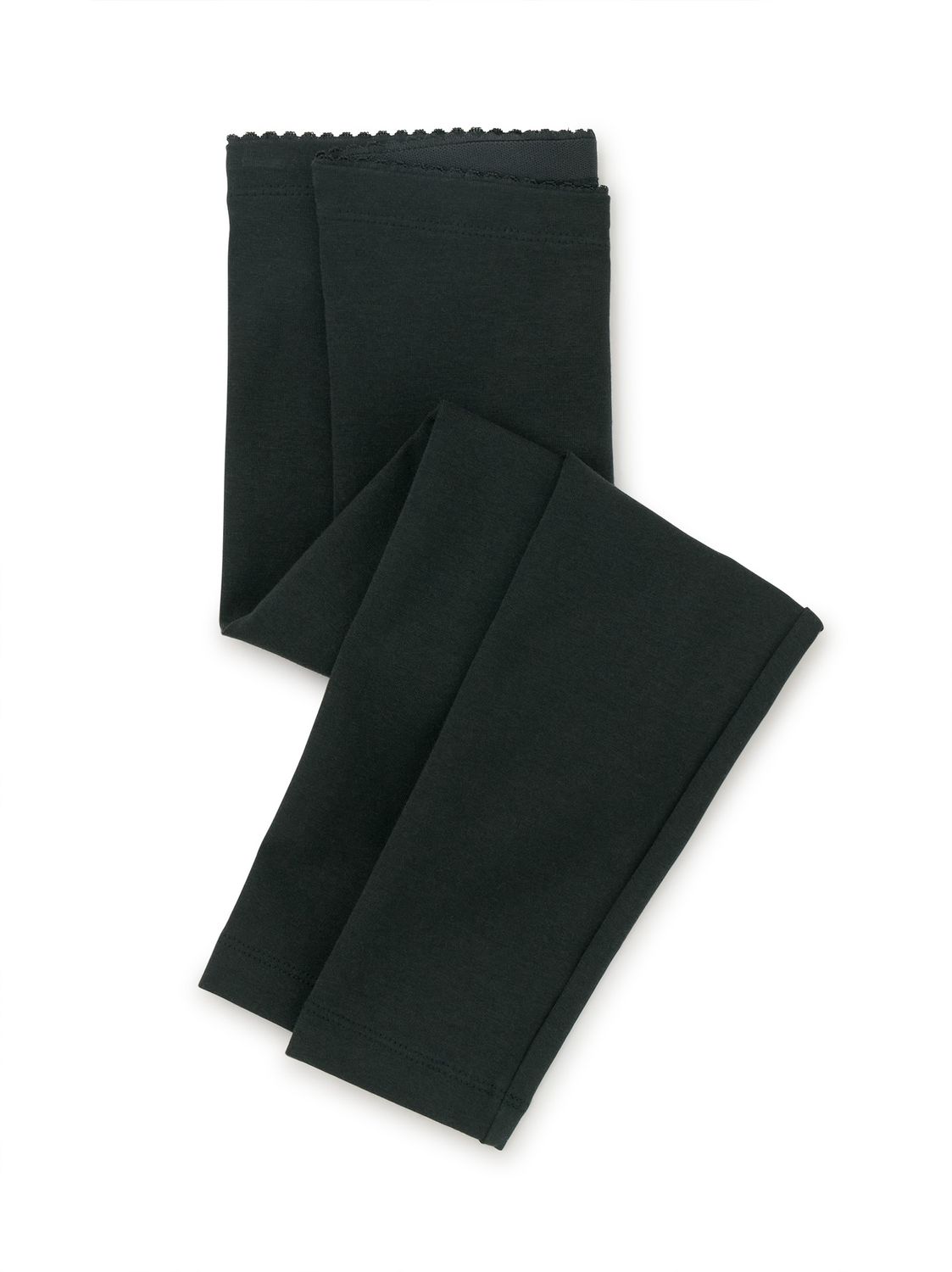Tea Solid Legging- Jet Black
