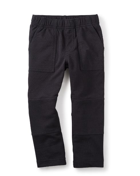 Tea Boys Playwear Pant- Jet Black