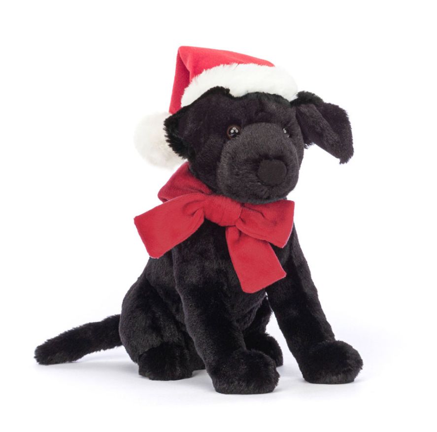 Jellycat Winter Pippa Black Labrador