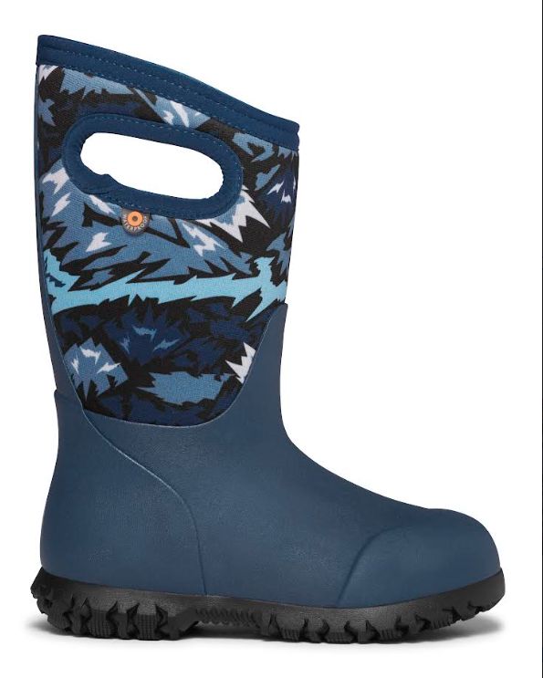 Bogs York Mountain Rain Boots- Dark Blue