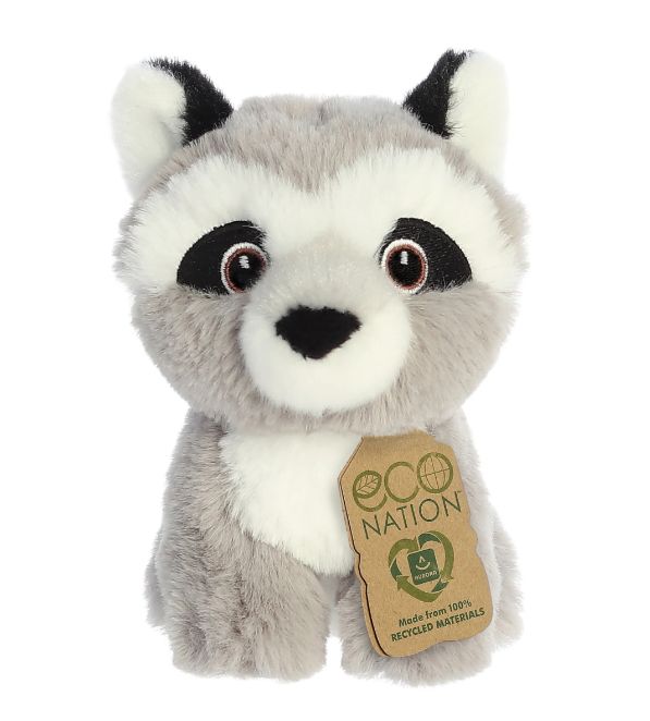 Aurora Eco-Friendly Mini Plush- Raccoon