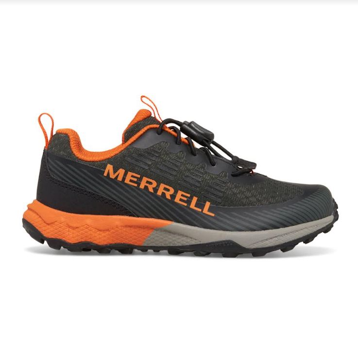Merrell Agility Peak Shoe- Olive/Orange