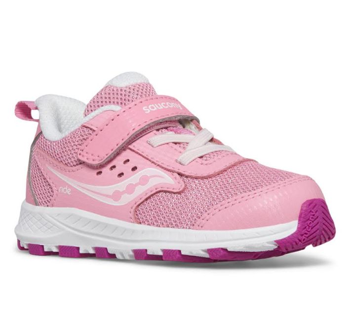Saucony Ride Jr Sneaker- Pink