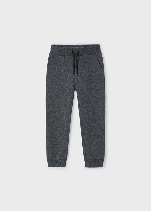 Mayoral Basic Fleece Jogger- Charcoal