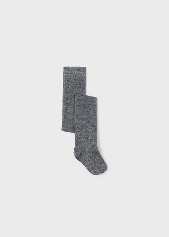 Mayoral Lurex Tights- Titanium Grey