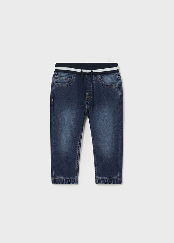 Mayoral Infant Denim Jogger- Dark