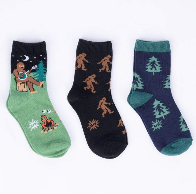 Sock It To Me 3pk Sasquatch Socks