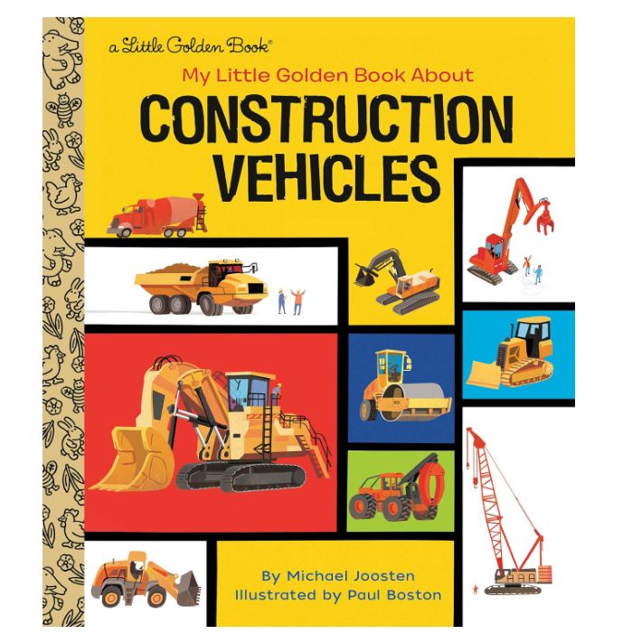 My Little Golden Book- About Construction Vehicles