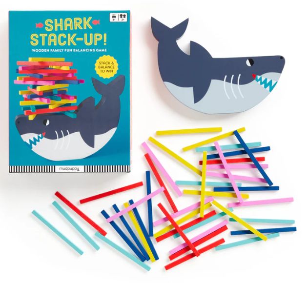Mudpuppy Shark Stack Balance Game