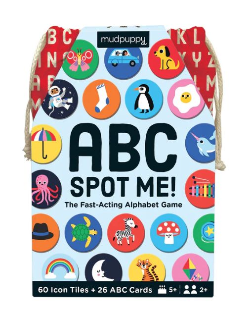 Mudpuppy ABC Spot Me Game